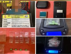 Perangi Narkoba, Polres PALI Tangkap Pengedar Sabu dan Ekstasi di Desa Benuang