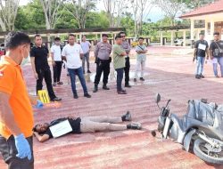 Polda Papua Barat Daya Gelar Rekonstruksi 17 Adegan Kasus Pembunuhan Berencana di Hutan Tambrauw