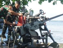 Latihan dan Uji Terampil Glagaspur, Prajurit Kodaeral XV Laksanakan Renang Laut, dan Menembak