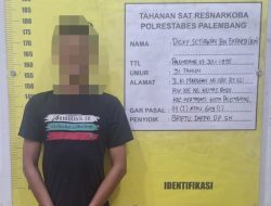 Buang Sabu ke Belakang Kontrakan, Pengedar di Kertapati Tak Lolos dari Polisi