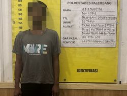 Sabu Masih Digenggam Saat Digerebek, Pengedar di 11 Ilir Palembang Tak Bisa Mengelak