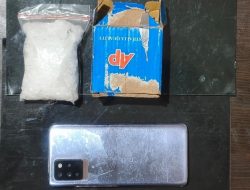 Polrestabes Palembang Gagalkan Peredaran Sabu 96,10 Gram di Alang-Alang Lebar
