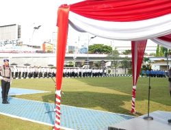 Implementasi Semangat Berbuat Baik, Polda Sumsel Perkuat Nasionalisme Melalui Upacara Hari Kesadaran Nasional