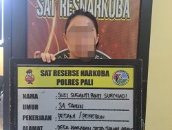 Polres PALI Ringkus Dua Pengedar Ekstasi di Dusun IV Desa Raja
