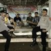 Optimalkan Keamanan Desa, Kapolsek Simpang Pematang Cek Pos Kamling dan Serahkan Kentongan