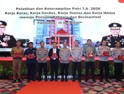 Buka Pelatihan Keterampilan 2026, Kapolda Sumsel Ajak Personel Siapkan Kehidupan Purnatugas yang Produktif