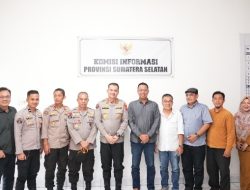 Perkuat Keterbukaan Informasi Publik, Polda Sumsel Sambangi Komisi Informasi Provinsi