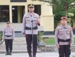 Polres Muratara Gelar Upacara PTDH Empat Personel, Kapolres Tegaskan Komitmen Penegakan Disiplin Tanpa Pandang Bulu