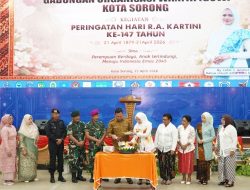 Kodaeral XIV Hadiri Peringatan Hari Kartini di Sorong