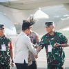 Komandan Kodaeral XIV Sorong Bersama Forkopimda Papua Barat Daya Sambut Kunjungan Wakil Presiden RI