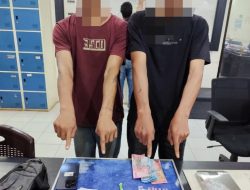 Sabu Tersembunyi dalam Wadah Minyak Rambut dan di Atap Pondok, Dua Tersangka di Batanghari Leko MUBA Dibekuk