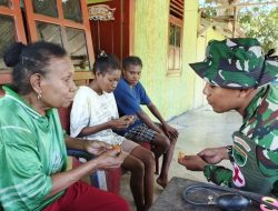 Tak Hanya Bangun Infrastruktur, Satgas TMMD ke-128 Kodim 1801/manokwari Hadirkan Layanan Kesehatan Gratis Untuk Warga