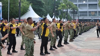 Olahraga Bareng Kodam Jaya–Polda Metro Jaya, Jaga Kebugaran Sekaligus Perkuat Sinergi