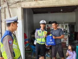 Jajaran Satuan Lalu Lintas Polres Mesuji Tak Pernah Berhenti Berbuat Baik dan Menebar Manfaat Bagi Masyarakat