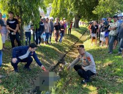 Bocah Perempuan Ditemukan Meninggal di Selokan Jalan Ratu Alamsyah Palembang, Polsek IB I Lakukan Penyelidikan