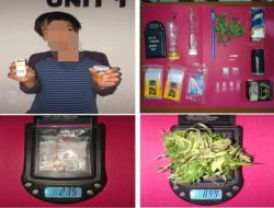 Gerebek Pondok Kebun di Ulu Musi, Polres Empat Lawang Temukan Sabu, Ganja, Tiga Bong, dan Tujuh Jarum Suntik dari Satu Tersangka