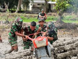 Tingkatkan Ketahanan Pangan, 25 Prajurit Yonif TP 947/PA Ikuti Bimtek Pertanian di SMK PPN Sembawa