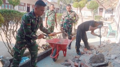 Revitalisasi SD Negeri 5 Muara Dua Mulai Dikerjakan, Progres Capai 3 Persen