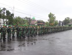 Peringatan Hari Buruh Internasional Kodim Sleman Siagakan Personelnya