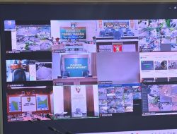 Pangdam XIX/Tuanku Tambusai Bersama PJU Pantau Situasi Wilayah pada Peringatan Hari Buruh