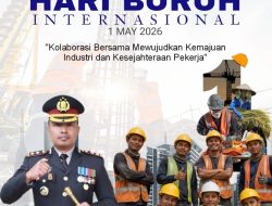 Polres Bener Meriah Sampaikan Ucapan Hari Buruh Internasional 2026
