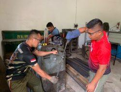 Kodam XIX Tuanku Tambusai Genjot Produksi Jembatan Gantung Garuda