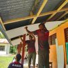 Dukung Pendidikan Berkualitas, Satgas TMMD ke 128 Kodim 1801/Manokwari Renovasi SD Inpres 62 /Asai