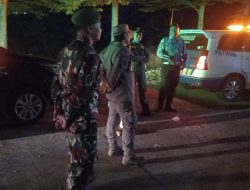 Patroli Malam Babinsa Banyudono, Hadirkan Rasa Aman di Alun-alun Pengging
