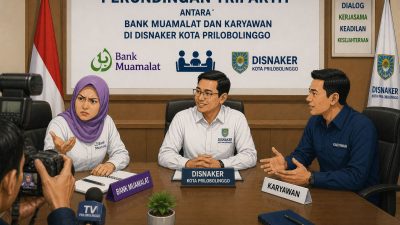 Disnaker Probolinggo Gelar Perundingan Tripartit, Kuasa Hukum PHK Sepihak Beri Apresiasi
