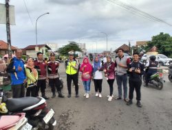 Dukung Gaya Hidup Sehat, Polda Sumsel Kawal Uji Coba CFD Tahap II di Palembang