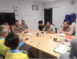 Kapolsek Bekasi Barat Sosialisasi Sabuk Kamtibmas di Kelurahan Kranji