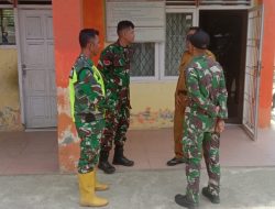 Babinsa Komsos di SD Negeri 16, Bahas Keamanan dan Rehab Sekolah