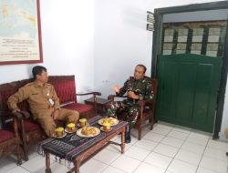 Danramil 05/Sleman Terima Kunjungan Panewu Sleman