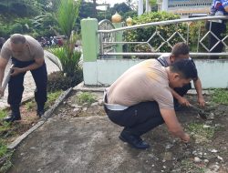 Polda Sumsel Dukung Asta Cita Presiden melalui Gerakan Indonesia Asri di Prabumulih