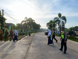 Sat Lantas Polres Mesuji Gelar Patroli PAM Rawan Pagi, Amankan Kegiatan Masyarakat