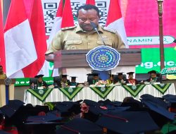 Wagub Papua Barat Daya Hadiri Wisuda 285 Lulusan Unamin Sorong