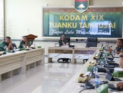 Kodam XIX/Tuanku Tambusai Dorong Percepatan Pembangunan KDKMP di Wilayah Jajaran