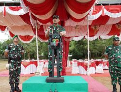 Pangdam I/Bukit Barisan Tinjau Yonif 956/SBA di Labuhanbatu, Tekankan Profesionalisme Prajurit