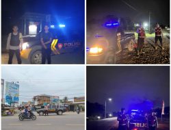 Polsek Jajaran Polres Mesuji Gencarkan Patroli di Wilayah Rawan Gangguan Kamtibmas