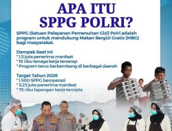 SPPG Polri Perkuat Program Makan Bergizi Gratis, Jangkau 1,5 Juta Penerima Manfaat