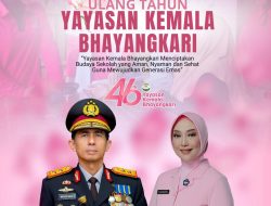 Kapolda Aceh Irjen Pol Marzuki Ali Basyah dan Jajaran Ucapkan HUT ke-46 Yayasan Kemala Bhayangkari