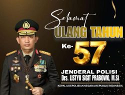 Kapolres Bener Meriah Ucapkan Selamat Ulang Tahun ke-57 Kapolri Jenderal Polisi Listyo Sigit Prabowo