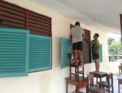TNI Percepat Renovasi Sekolah melalui TMMD Ke-128, Progres SD Inpres 62 Asai Masuki Tahap Finishin