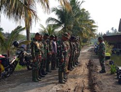 Apel Pagi Menjadi Kunci Koordinasi Pelaksanaan TMMD