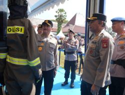 Polda Sumsel Gelar Apel Kesiapsiagaan Karhutla Nasional 2026, Menkopolkam hingga Menteri Kehutanan Hadir Bersama di Griya Agung