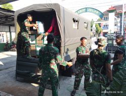 Bantuan Keramik Pangdam IV/Diponegoro Tiba di Koramil Karangmalang