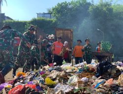 Karya Bakti Satkowil TNI Kodim 0728/Wonogiri Sasar Pasar Sidoharjo