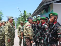 Menhan RI Tekankan Profesionalisme dan Kedekatan Prajurit dengan Rakyat, dalam Kunjungan Kerja ke YTP 916/BS 