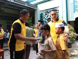 Wujud Kepedulian, Kapolres Metro Bekasi Kota Gelar Bakti Sosial dan Kesehatan di Panti Asuhan Nurul Umroh