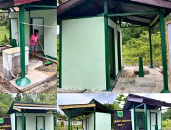 5 Unit MCK Warga Kampung Tanah Rubuh Rampung dan Dicat